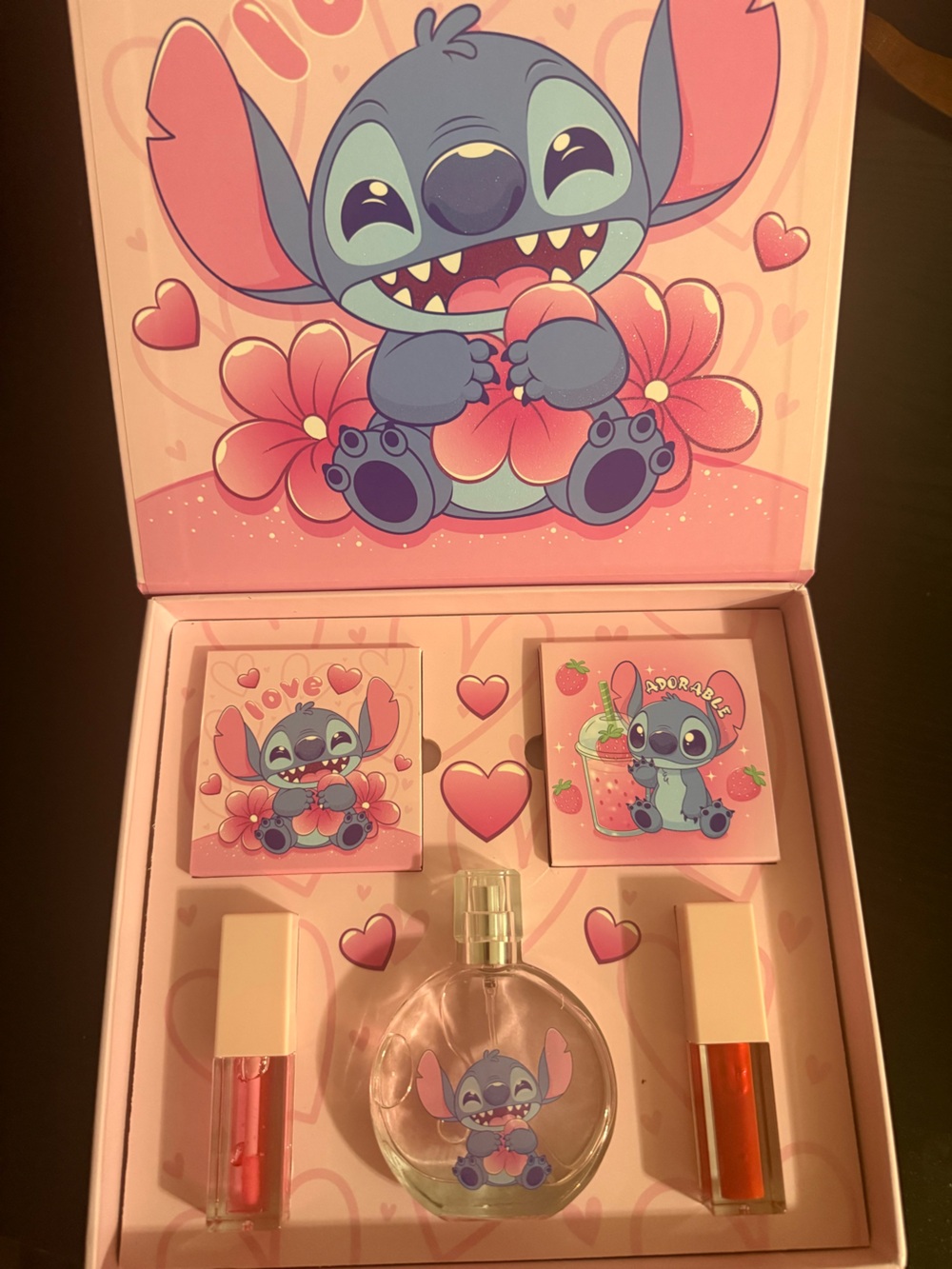 Stitch Pink Bath & Body Gift Set - Pink